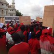 Opposition parties demo in Tamale underway