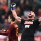 Napoli goalkeeper Pepe Reina (R) could produce an upset when the side take on Real Madrid in the Champions League
