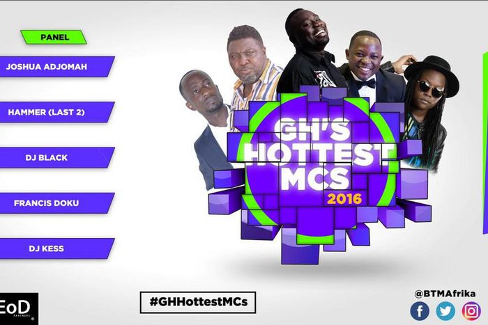 The judges for GH Hottest MCs 2016
