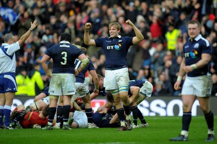 Scotland are looking ahead to a win over England and a shot at their first Triple Crown since 1990 after beating Wales for the first time in a decade