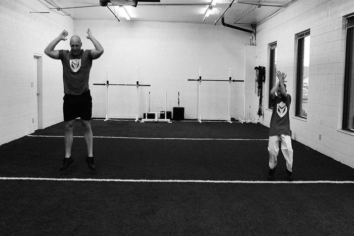 Workout with your kids.