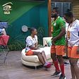 Kamen and Bisola have a dance-off