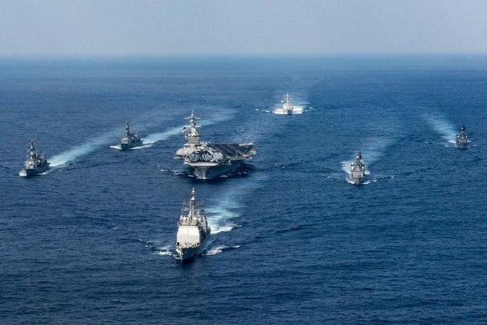 US President Donald Trump has sent a naval strike group to the Korean peninsula in a show of force against North Korea