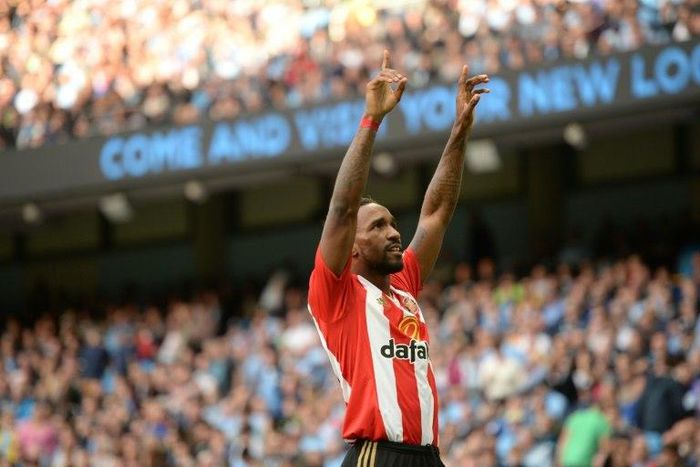 Former England striker Jermain Defoe (pictured) scored at the 34th minute before Victor Anichebe struck twice in the second half to seal a 3-0 win over Hull City