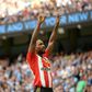 Former England striker Jermain Defoe (pictured) scored at the 34th minute before Victor Anichebe struck twice in the second half to seal a 3-0 win over Hull City