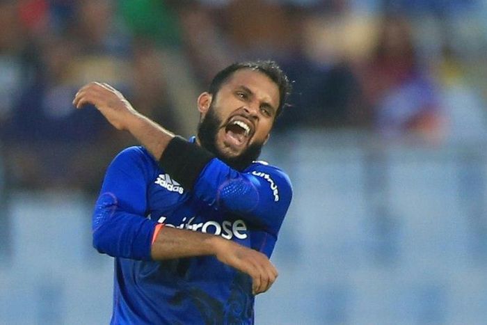 England's Adil Rashid took four wickets as the visitors restricted Bangladesh to 277-6 in the third one-day international Chittagong on October 12, 2016