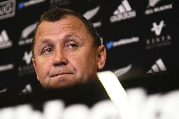 Ian Foster, assistant head coach of team New Zealand speaks during a press conference on November 8, 2016