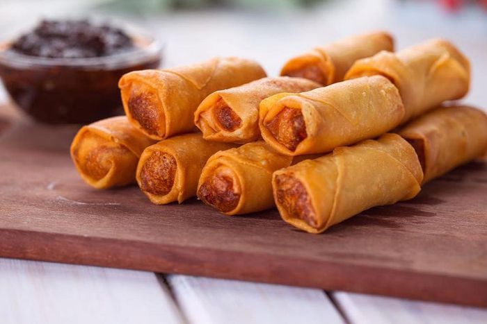 Shrimps spring rolls