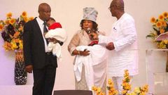 Pastor Regis Isaac and wife savouring the joys of parenthood