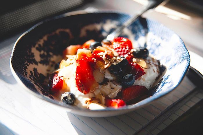 Yogurt — especially light yogurt