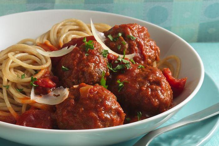 Meat balls and spaghetti