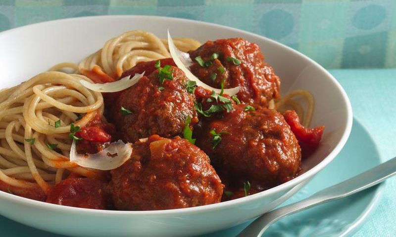 Meat balls and spaghetti