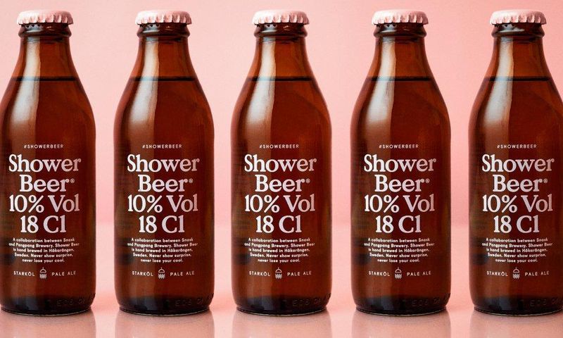 Now there’s a beer meant solely for drinking in the shower