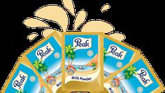 Sachet milk (Illustration)