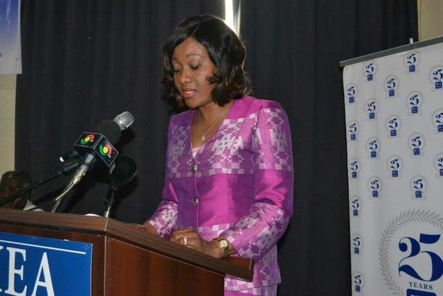 Mrs. Jean Mensa,  EC Chairperson