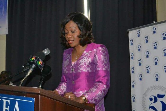 Mrs. Jean Mensa,  EC Chairperson