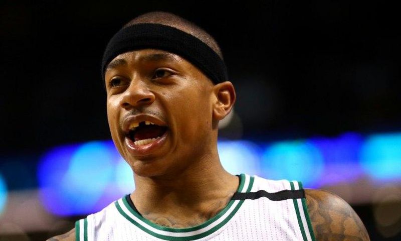 Isaiah Thomas of the Boston Celtics contributed nine assists as the Celtics battled back against the Washington Wizards