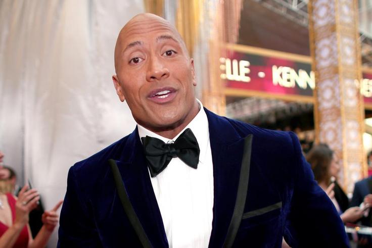 Dwayne "The Rock" Johnson explains why he's bald.
