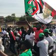 John Dumelo during the NDC campaign trails