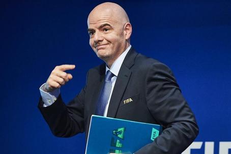 FIFA President Gianni Infantino