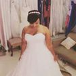 Nana Ama Mcbrown in a bridal shop
