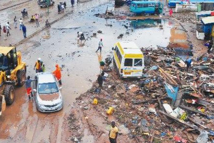 June 3 disaster scene