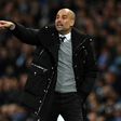 Manchester City's manager Pep Guardiola gestures on the touchline during the English Premier League football match between Manchester City and Stoke City at the Etihad Stadium in Manchester, north west England, on March 8, 2017