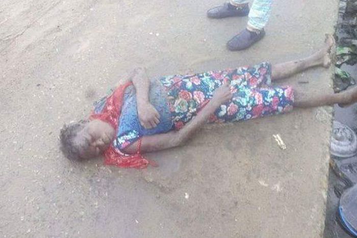 Young girl found inside gutter in Delta state