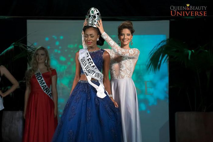 Abena Akuaba makes Ghana proud at 2016 Queen Beauty Universe in Spain