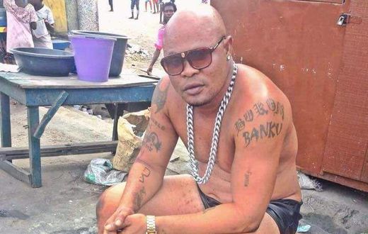 Bukom Banku has shared another photo revealing the progress of his skin bleaching progress and this caused a stir on Twitter today, May 9.