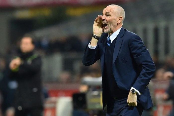 Inter Milan coach Stefano Pioli