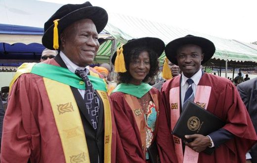 (Dr.) Kofi Portuphy & (Dr.) Sherry Ayittey (middle)