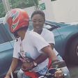 Nana Ama McBrown rides 'Okada' with Amelia Brobbey