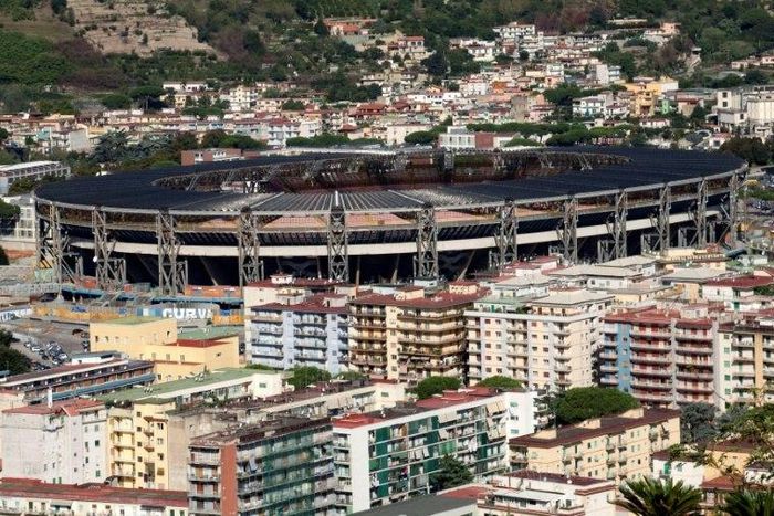 The San Paolo Stadium, built in 1959 and still owned by the Naples city council, is in dire need of refurbishment