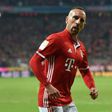 Bayern Munich's French midfielder Franck Ribery who is out of contract at the end of the season, picked up a leg injury in training