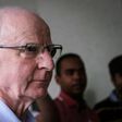 Olympic Committee of Ireland president, Patrick Hickey arrives at a police station to be questioned over alleged Olympic ticket touting, in Rio de Janeiro, Brazil, on September 6, 2016