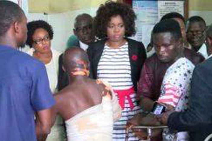 Victims of the kerosene explosion