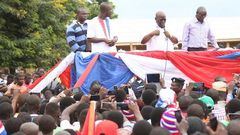 Nana Addo campaigns