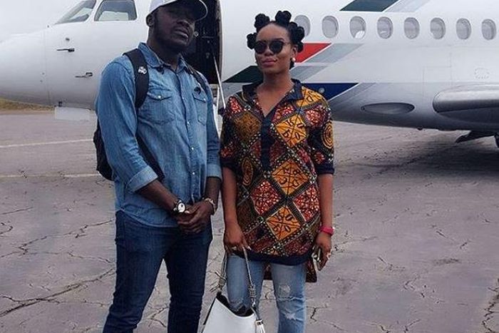 Yemi Alade and manager Taiye "Effizy' Aliyu