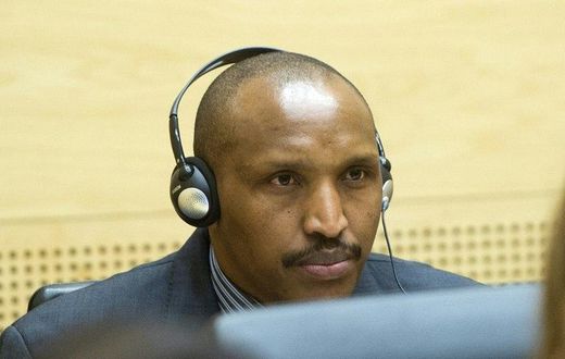 Rwandan-born warlord Bosco Ntaganda at the International Criminal Court in The Hague, The Netherlands on February 10, 2014