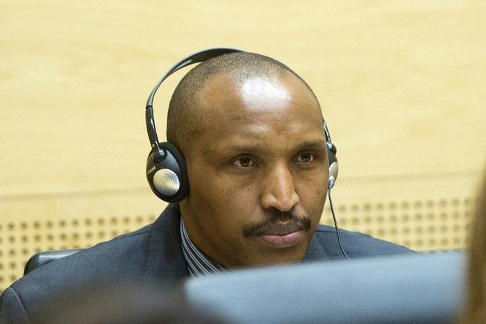 Rwandan-born warlord Bosco Ntaganda at the International Criminal Court in The Hague, The Netherlands on February 10, 2014