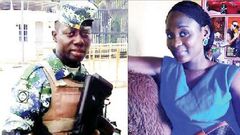 Omojoye Ayodele and the victim, Mary