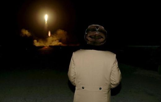 North Korea fires three ballistic missiles in show of force