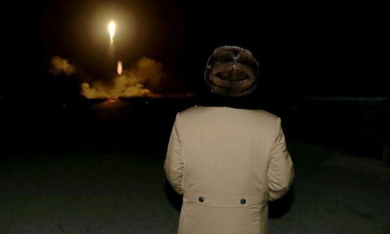 North Korea fires three ballistic missiles in show of force