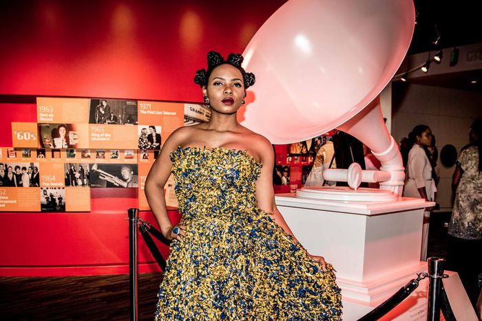 Yemi Alade at The Grammy Musuem.