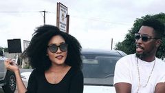 A-Plus and wife, Violette flaunts their car on social media