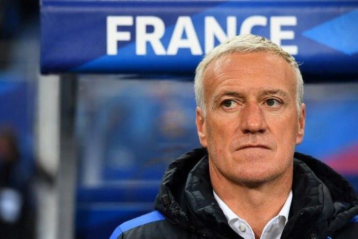 France's coach Didier Deschamps