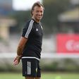 Morocco's French national football team coach Herve Renard takes part in a training session in Port-Gentil on January 27, 2017, during the 2017 Africa Cup of Nations tournament in Gabon