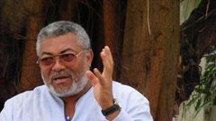 Former President Jerry John Rawlings