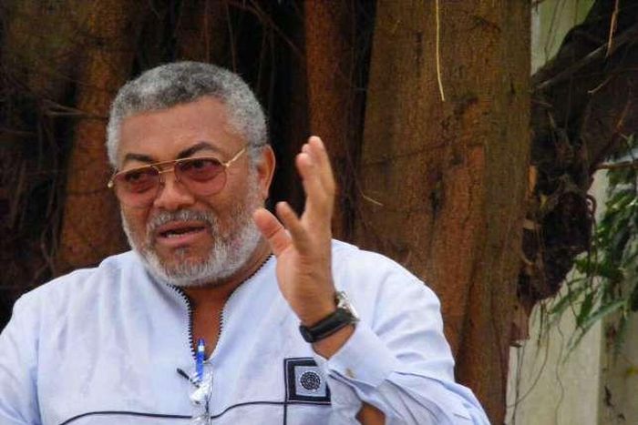 Former President Jerry John Rawlings